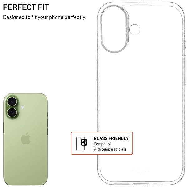 Handyhülle FIXED Story Slim für Apple iPhone 17 06 mm klar ...