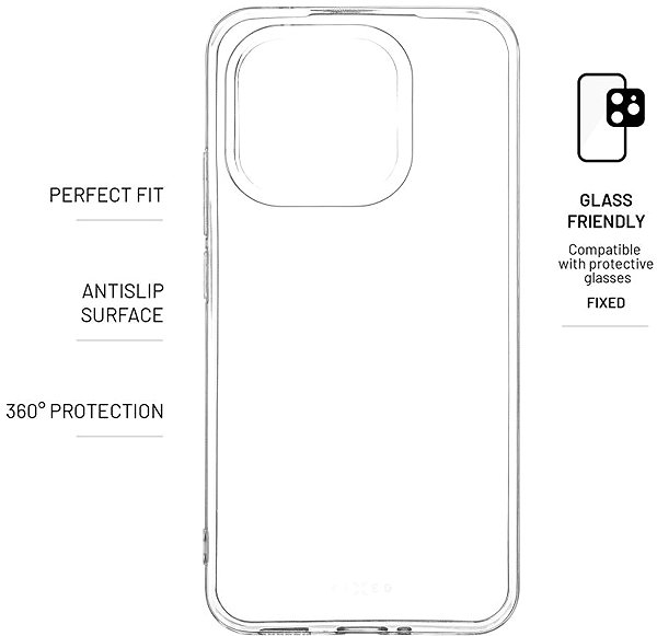 Handyhülle FIXED Story für Xiaomi 15T 5G klar ...