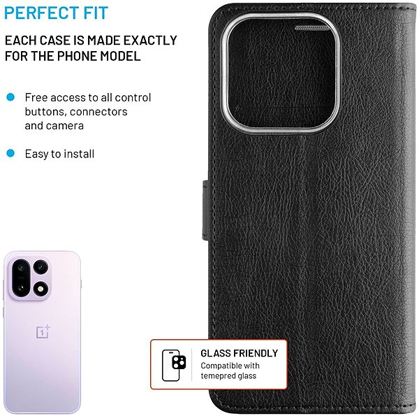 Softcase-Handyhülle FIXED Opus für OnePlus 15 5G schwarz ...