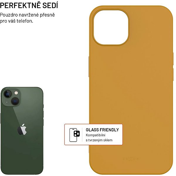 Handyhülle FIXED ReStory für Apple iPhone 13 hergestellt in CZ Gold ...