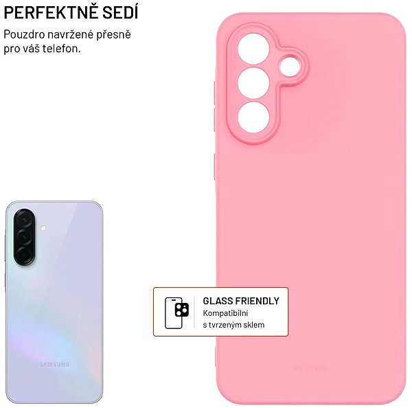Handyhülle FIXED ReStory für Samsung Galaxy A56 5G hergestellt in CZ rosa ...