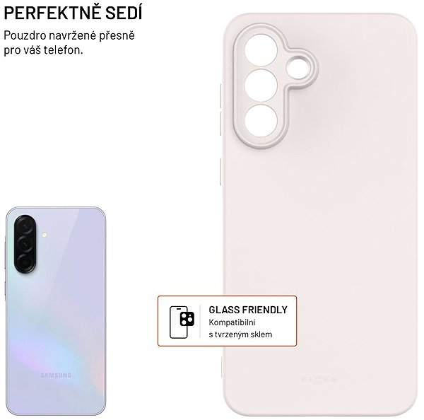 Telefon tok FIXED ReStory Samsung Galaxy A56 5G szürke tok, cseh gyártmány ...