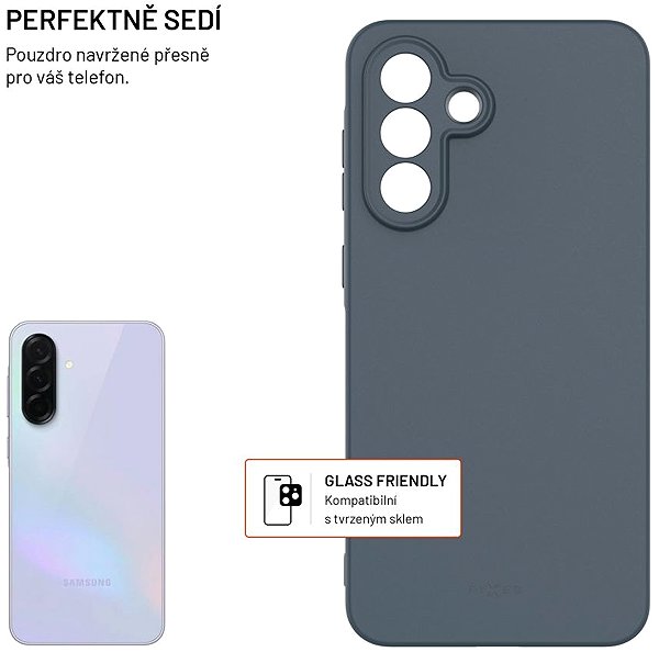 Telefon tok FIXED ReStory Samsung Galaxy A56 5G kék tok, cseh gyártmány ...