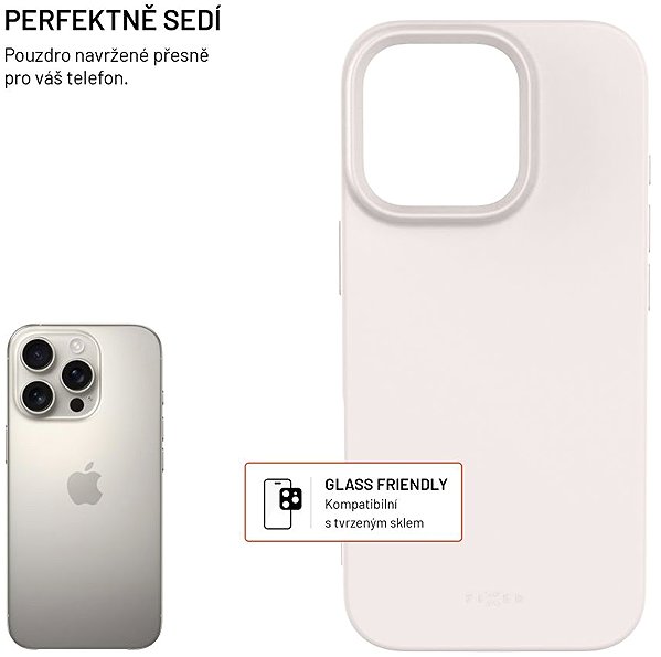 Handyhülle FIXED ReStory für Apple iPhone 16 Pro hergestellt in CZ grau ...