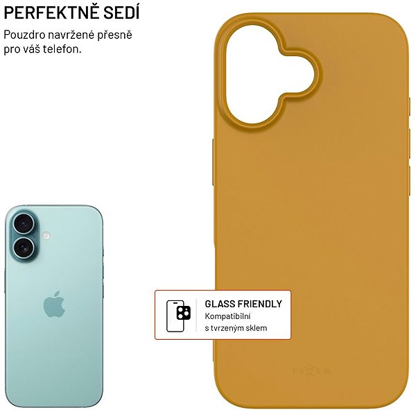 Handyhülle FIXED ReStory für Apple iPhone 16 hergestellt in CZ Gold ...
