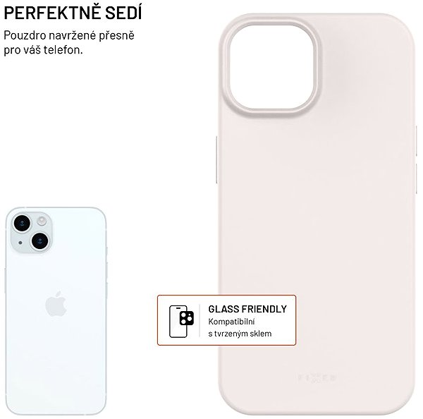 Handyhülle FIXED ReStory für Apple iPhone 15 hergestellt in CZ grau ...