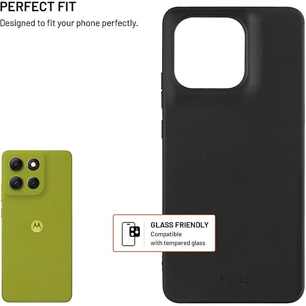 Handyhülle FIXED Story für Motorola Moto G86 Power 5G schwarz ...