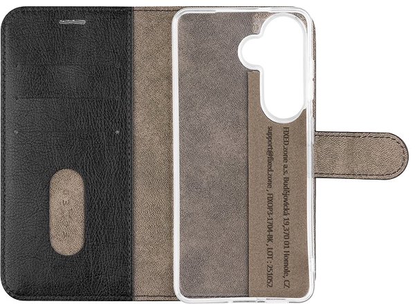 Softcase-Handyhülle FIXED Opus für Samsung Galaxy S26 schwarz ...