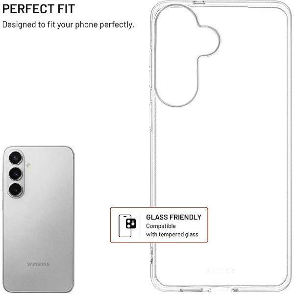 Handyhülle FIXED Story AntiUV für Samsung Galaxy S26+ klar ...