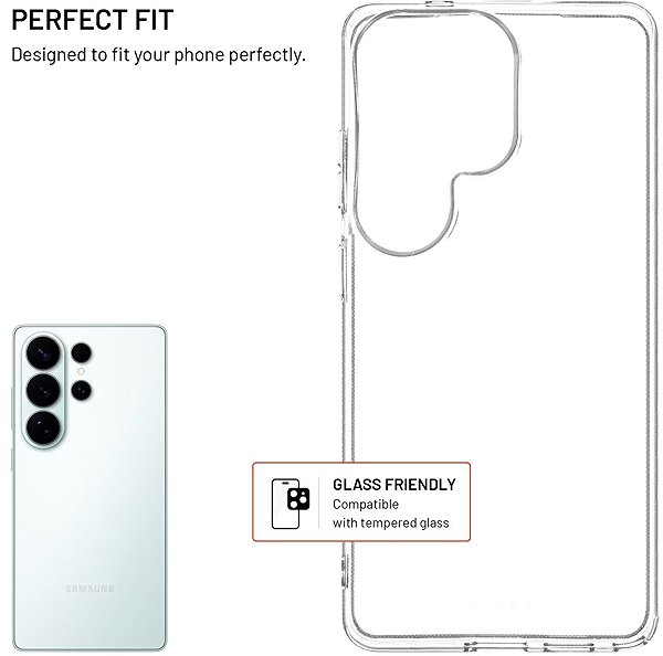 Handyhülle FIXED Story AntiUV für Samsung Galaxy S26 Ultra klar ...
