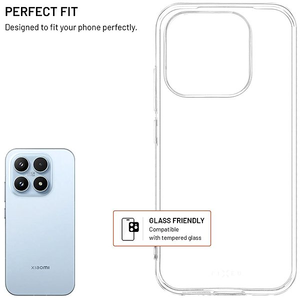 Handyhülle FIXED Story AntiUV für Xiaomi 17 klar ...