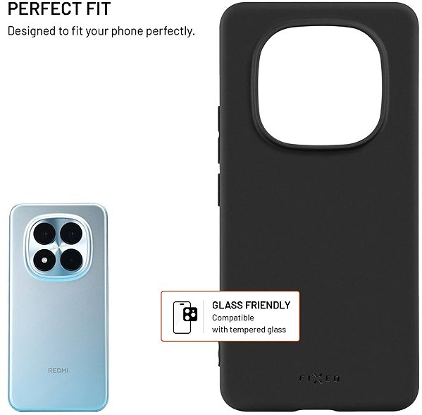 Handyhülle FIXED Story für Xiaomi Redmi Note 15 Pro 4G schwarz ...