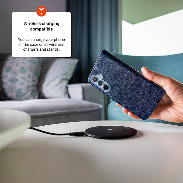 Softcase-Handyhülle FIXED Opus für Samsung Galaxy A57 5G blau ...