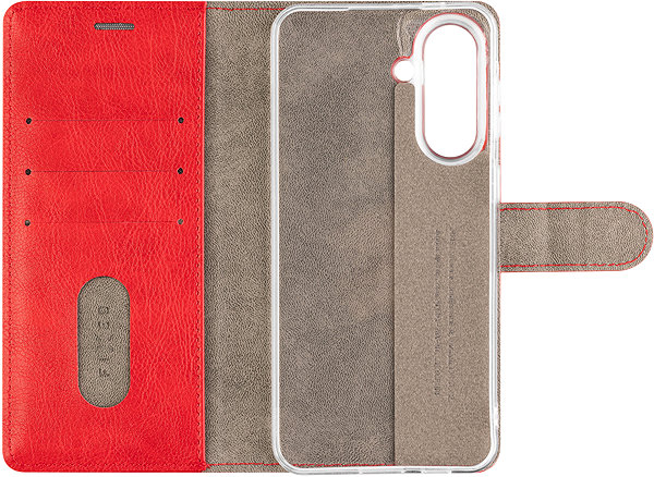 Softcase-Handyhülle FIXED Opus für Samsung Galaxy A57 5G rot ...