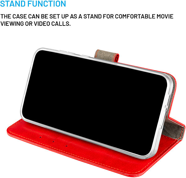 Softcase-Handyhülle FIXED Opus für Samsung Galaxy A57 5G rot ...