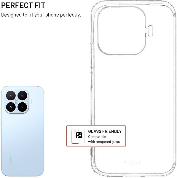 Handyhülle FIXED Story AntiUV für Xiaomi 17T klar ...