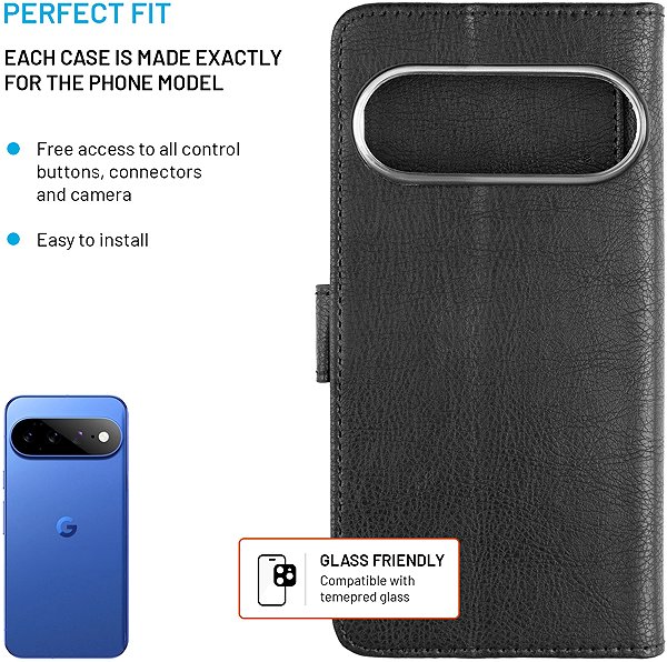 Softcase-Handyhülle FIXED Opus für Google Pixel 11, schwarz ...
