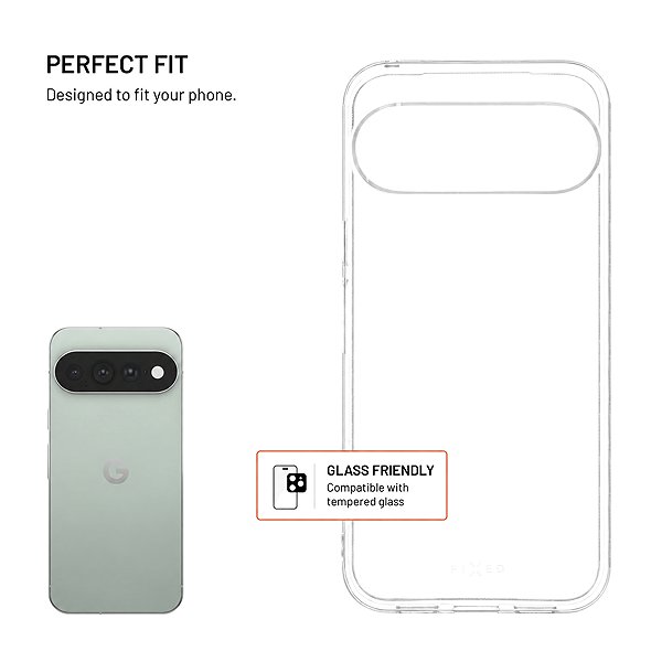 Handyhülle FIXED Story AntiUV für Google Pixel 11 Pro XL, transparent ...