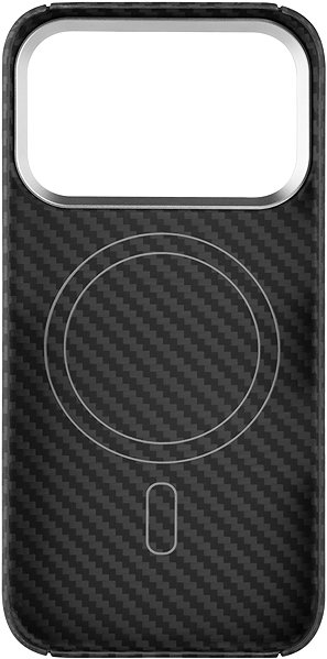 Handyhülle FIXED MagVelar Aramid mit MagSafe-Unterstützung für das Apple iPhone 18 Pro/17 Pro Schwarz ...