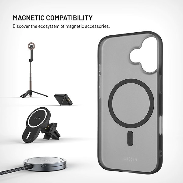 Telefon tok FIXED MagStory Apple iPhone 17 füstszínű MagSafe tok ...