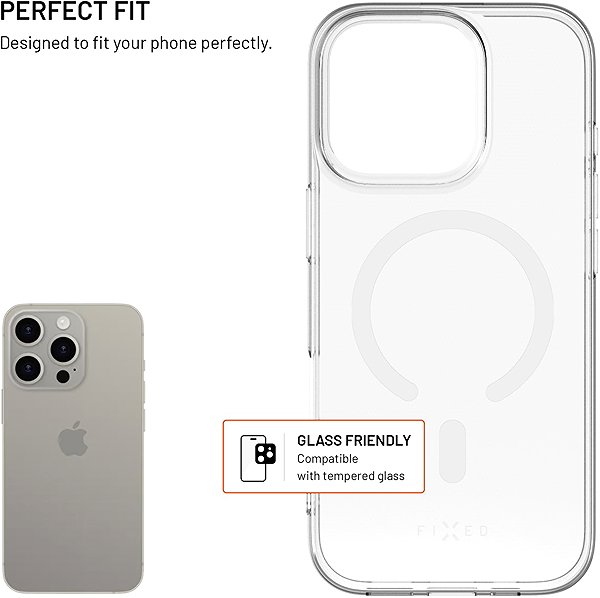 Handyhülle FIXED MagStory AntiUV mit MagSafe-Unterstützung für Samsung Galaxy A37 transparent ...