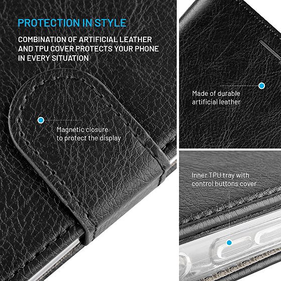 Softcase-Handyhülle FIXED Opus für Xiaomi Redmi 17 5G schwarz ...