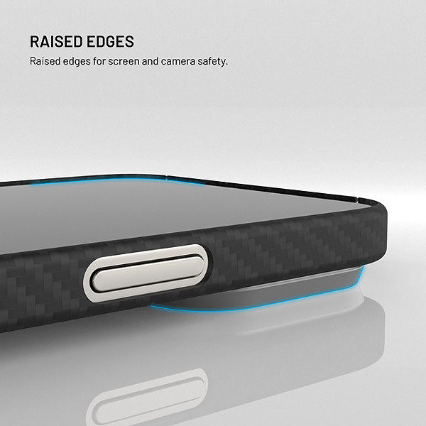 Handyhülle FIXED MagVelar Aramid mit MagSafe-Unterstützung für Apple iPhone Duo schwarz ...