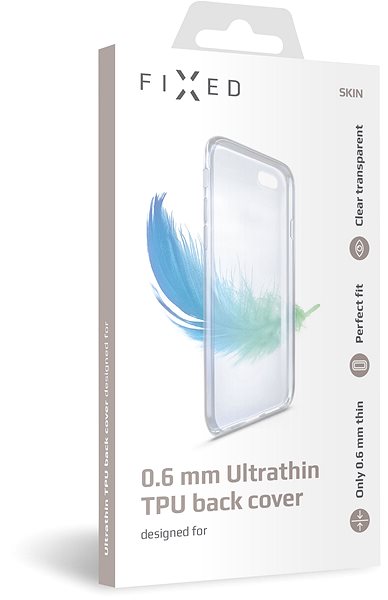 Handyhülle FIXED Skin für Apple iPhone 12 / 12 Pro - 0,6 mm transparent ...