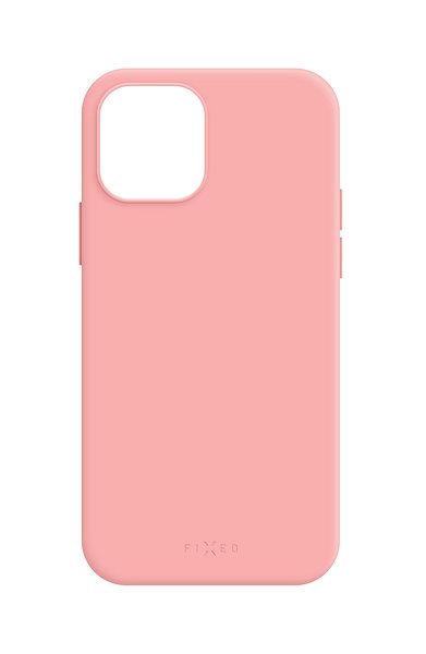 Handyhülle FIXED MagFlow mit MagSafe-Unterstützung für Apple iPhone 12/12 Pro pink ...