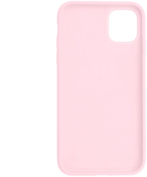 Telefon tok FIXED Flow Liquid Silicon Apple iPhone 11 rózsaszín tok ...