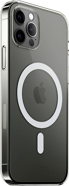 Telefon tok FIXED MagPure Apple iPhone 12/12 Pro átlátszó Magsafe tok ...