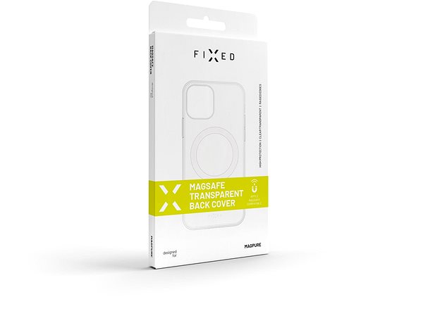 Handyhülle FIXED MagPure mit Magsafe-Unterstützung für Apple iPhone 12/12 Pro klar ...