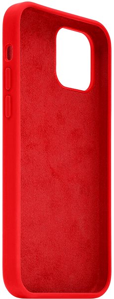 Kryt na mobil FIXED Flow Liquid Silicon case pro Apple iPhone 13, červený ...