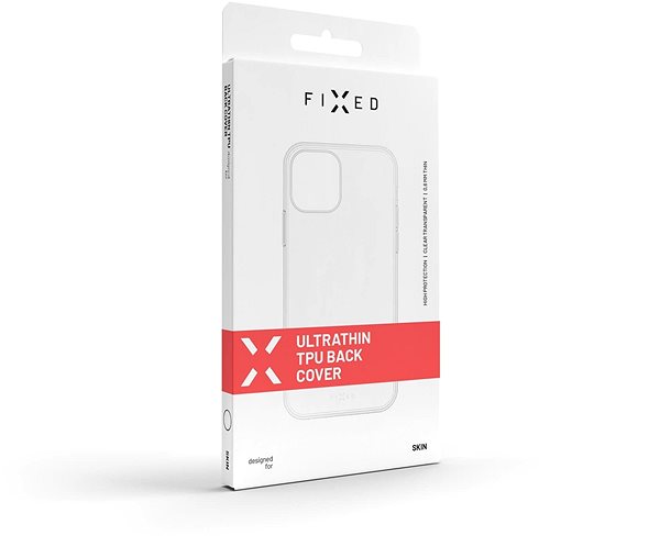 Telefon tok FIXED Skin Apple iPhone 13 Pro Max 0.6 mm átlátszó tok ...