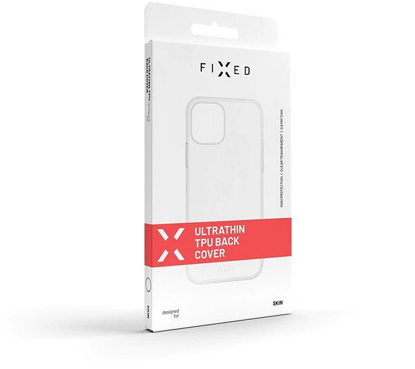 Telefon tok FIXED Skin Apple iPhone 13 Pro 0.6 mm átlátszó tok ...
