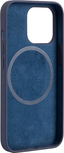 Handyhülle FIXED MagFlow mit MagSafe Unterstützung für Apple iPhone 13 Pro blau ...