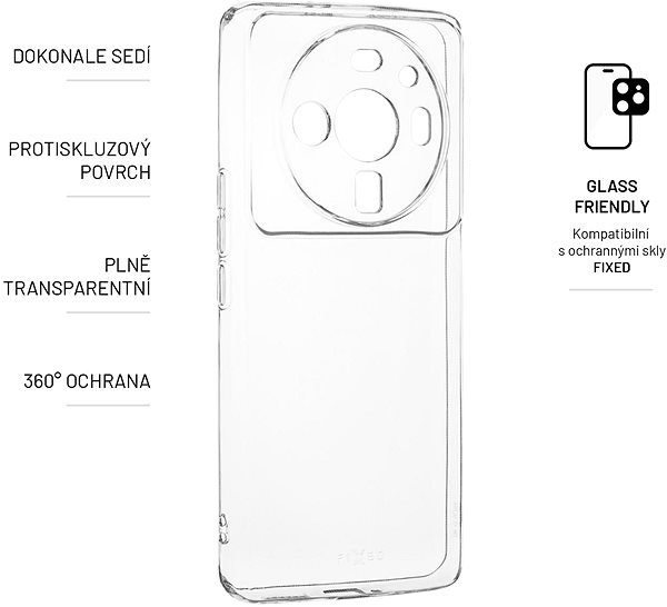 Handyhülle FIXED Cover für Xiaomi 12S Ultra - transparent ...
