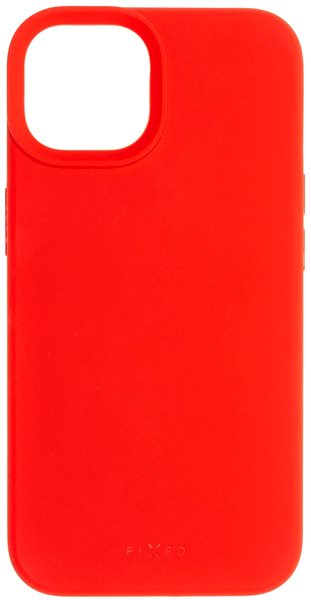 Handyhülle FIXED MagFlow Cover mit MagSafe Unterstützung für Apple iPhone 14 - rot ...