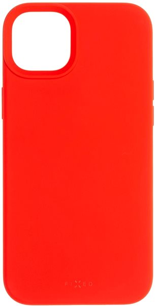 Handyhülle FIXED MagFlow Cover mit MagSafe Unterstützung für Apple iPhone 14 Max - rot ...