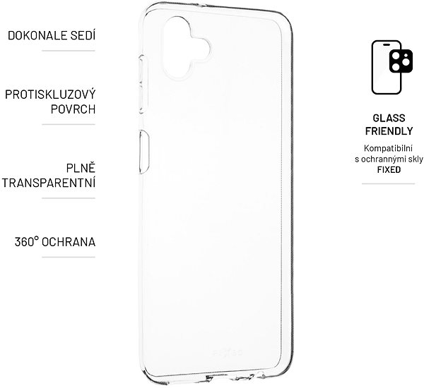 Handyhülle FIXED Cover für Samsung Galaxy M13 5G - transparent ...