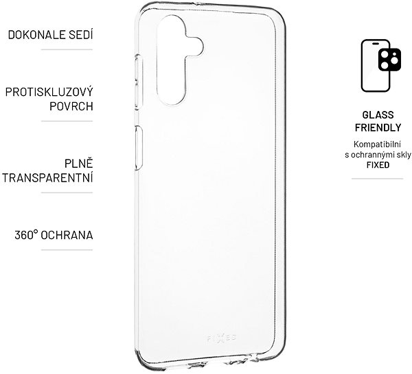 Handyhülle FIXED für Samsung Galaxy A04s klar ...