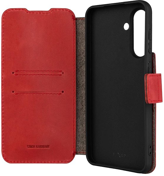 Softcase-Handyhülle FIXED ProFit für Samsung Galaxy A56 5G rot ...