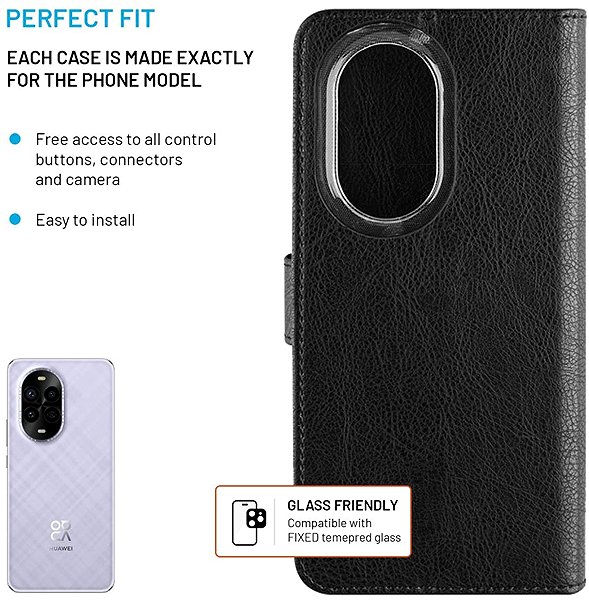 Handyhülle FIXED Opus für Huawei Nova 13 Pro 5G schwarz ...