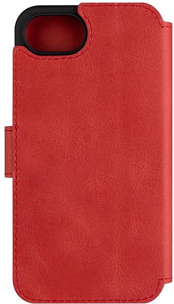 Softcase-Handyhülle FIXED ProFit echtes Rindsleder für Apple iPhone 17e/16e rot ...
