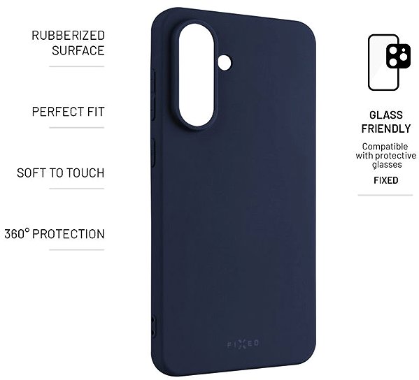Handyhülle FIXED Story für Samsung Galaxy A56 5G blau ...