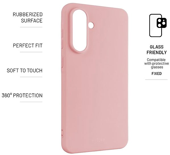 Handyhülle FIXED Story für Samsung Galaxy A56 5G rosa ...