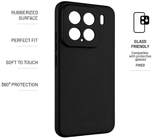 Handyhülle FIXED Story für Xiaomi 15 5G schwarz ...