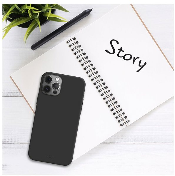 Telefon tok FIXED Story Motorola Moto G75 5G fekete tok ...
