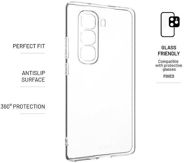 Handyhülle FIXED Story für Infinix Hot 50 Pro+ 4G klar ...
