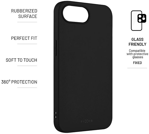 Handyhülle FIXED Story für Apple iPhone 17e/16e schwarz ...